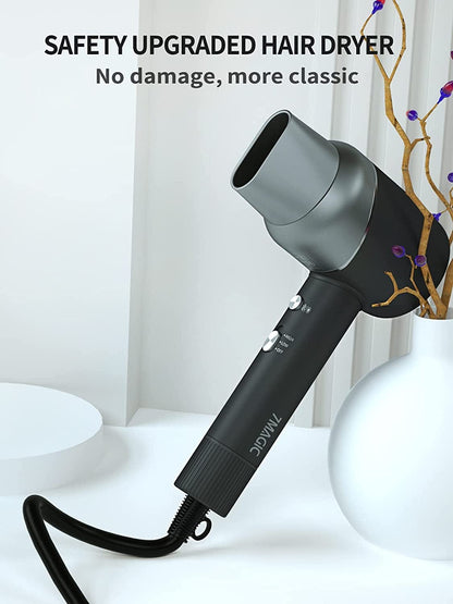 7MAGIC Hair Dryer, Ionic Blow Dryer, 1875 Watt Powerful Fast Drying Hairdryer with Negative Ion Technology for Hair Care, Professional Hair Blow Dryer with Concentrator Nozzle for Women Salon Home Health & Beauty > Personal Care > Hair Care 7MAGIC   