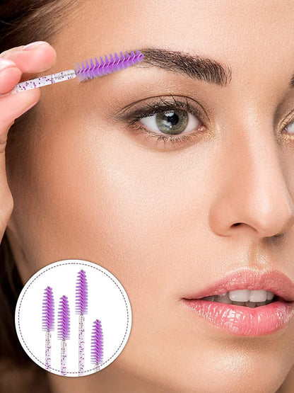80 Pieces Purple Mascara Wand Tube Set EBANKU 40 Pieces Diamond Empty Eyelash Brush Tubes with 40 Pieces Disposable Mascara Brushes Makeup Tools Health & Beauty > Personal Care > Cosmetics > Cosmetic Tools > Makeup Tools EBANKU   