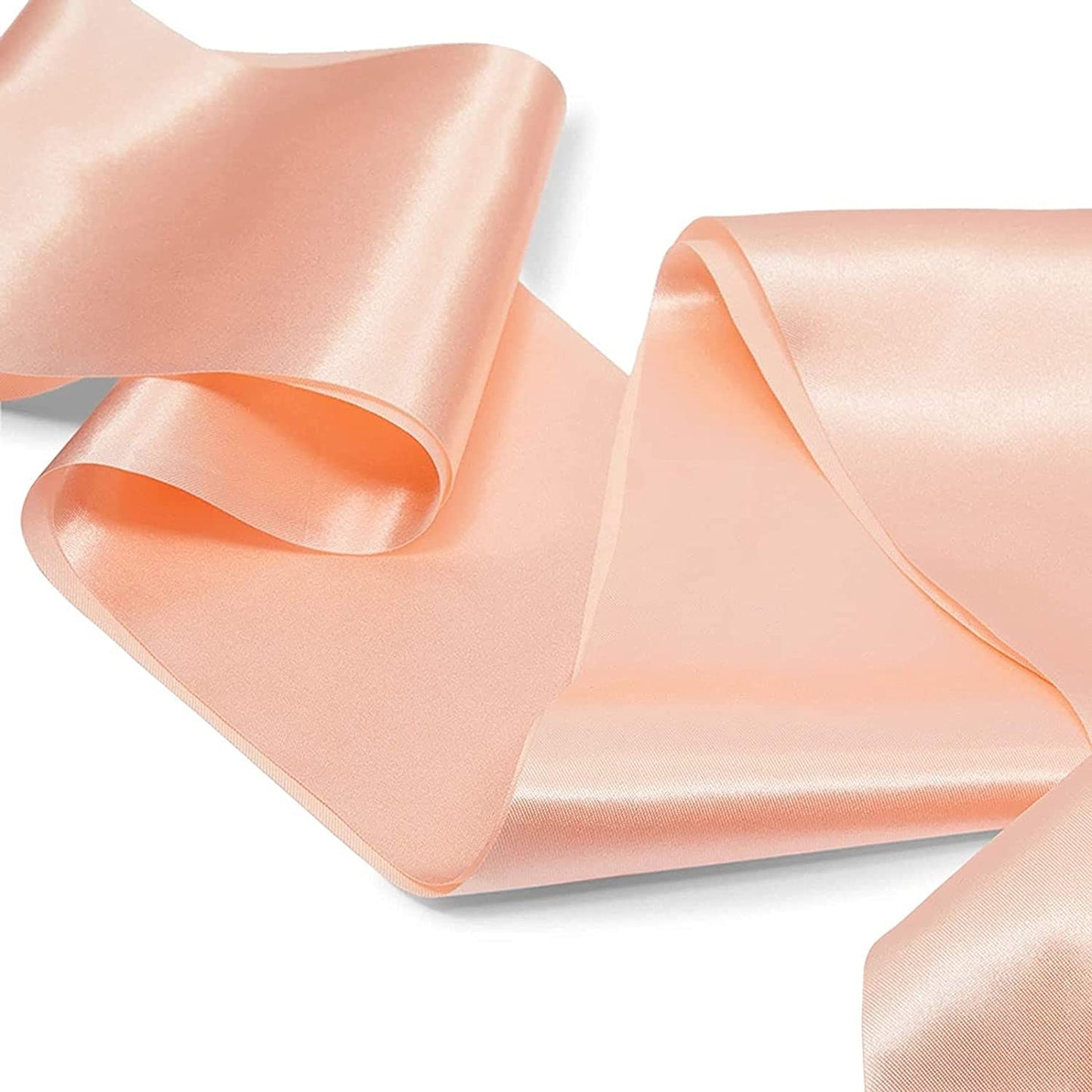 Shell Pink Satin Sashes for Pageants, Bachelorette Party, Prom (4 X 33 In, 24 Pack) Apparel & Accessories > Clothing Accessories > Sashes Sparkle and Bash   