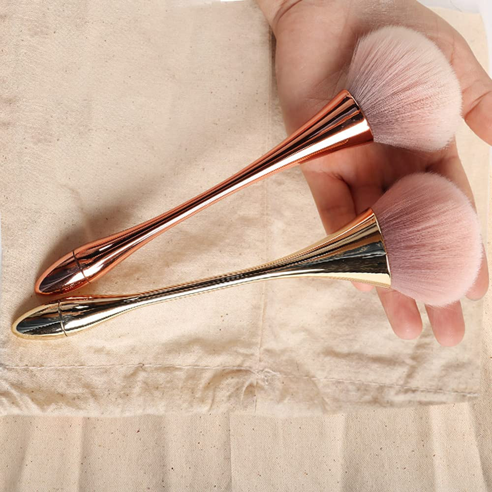 Nail Art Brush, NUOMAN Soft Nail Art Dust Remover Brush Long Handle Manicure Nail Art Tools for Acrylic or Makeup Powder Blush Brushes (Rose Gold) Health & Beauty > Personal Care > Cosmetics > Cosmetic Tools > Nail Tools NUOMAN   