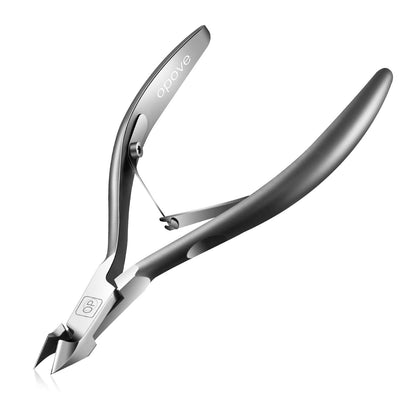 Cuticle Trimmer 3/4 Jaw Extremely Sharp Cuticle Nippers Scissors Stainless Steel Clippers Cutter Remover Pedicure Manicure Nail Tool, Opove X7, Space Gray Health & Beauty > Personal Care > Cosmetics > Cosmetic Tools > Nail Tools OPOVE X7 Nippers  