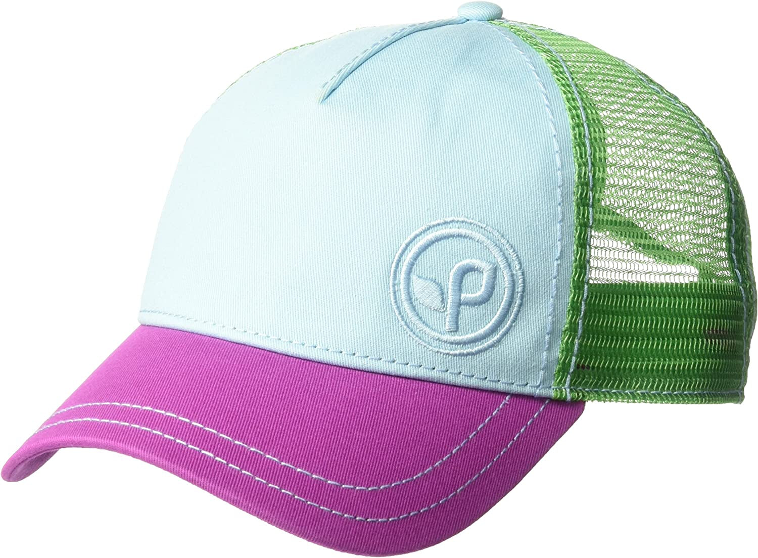 Pistil Women'S Buttercup Trucker Hat Apparel & Accessories > Clothing Accessories > Hats pistil Sky Buttercup Trucker Hat 