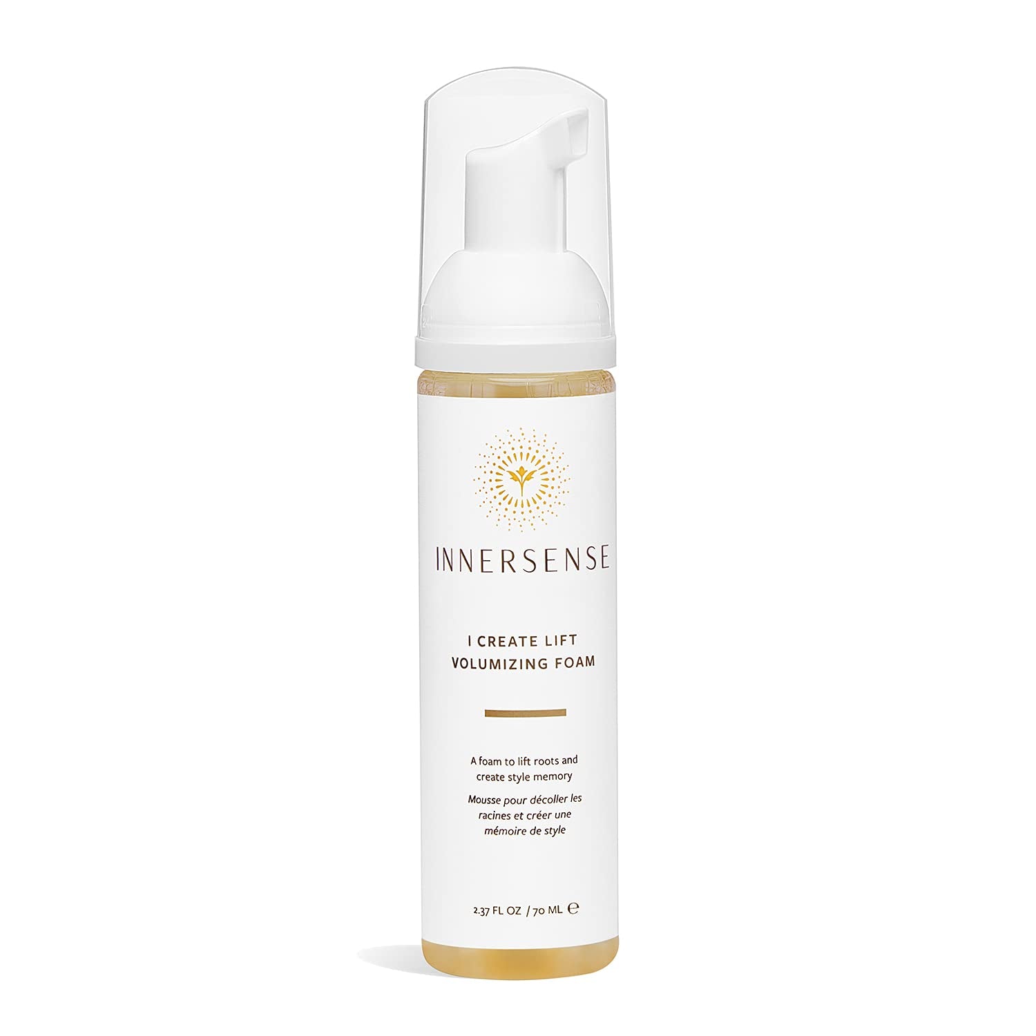 Innersense - Organic I Create Lift Hair Volumizing Foam | Clean, Non-Toxic Haircare (6 Oz) Health & Beauty > Personal Care > Hair Care INNERSENSE 2.37 Ounce (Pack of 1)  
