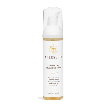 Innersense - Organic I Create Lift Hair Volumizing Foam | Clean, Non-Toxic Haircare (6 Oz) Health & Beauty > Personal Care > Hair Care INNERSENSE 2.37 Ounce (Pack of 1)  