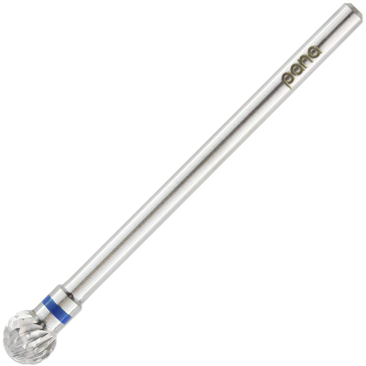Premium PANA 3/32" Cuticle Clean Nail Carbide Bit for Professional, Nail Salon, Nail Trimmer, under Nail Cleaner, Electric Drill Machine, Manicure Tools (Silver-Snake Head, Fine) Health & Beauty > Personal Care > Cosmetics > Cosmetic Tools > Nail Tools PANA Silver-Large Ball Head Medium 