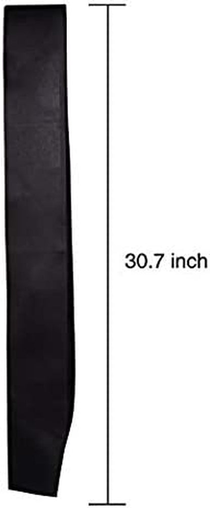 LIGONG 10 Pcs Blank Sashes Plain Sashes for Party Decoration, DIY Accessory, Homecoming, Wedding, 9.5Cm X 78Cm (Black) Apparel & Accessories > Clothing Accessories > Sashes MagiGift   