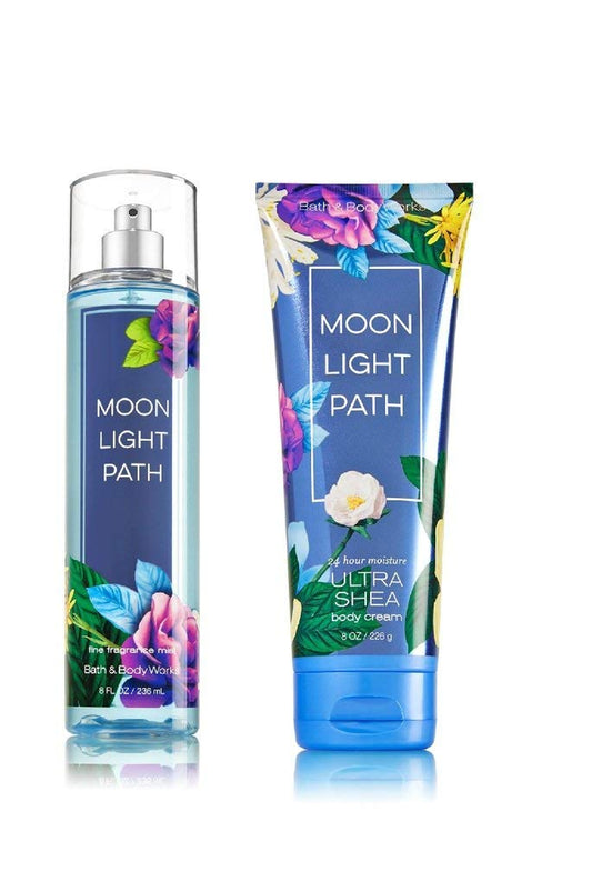 Bath & Body Works ~ Signature Collection ~ Moonlight Path~ Gift Set~ Fine Fragrance Mist & Ultra Shea Body Cream Health & Beauty > Personal Care > Cosmetics > Bath & Body Bath and Body Works   