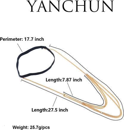 Gold Leg Chain Thigh Chain Cool Big Snake Leg Chain Jewelry for Women Girls Apparel & Accessories > Jewelry > Body Jewelry YANCHUN   