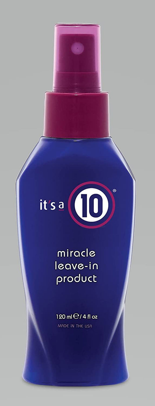 It'S a 10 Haircare Miracle Leave-In Product, 4 Fl. Oz. Health & Beauty > Personal Care > Hair Care It's a 10 Haircare 4 Fl Oz (Pack of 1)  