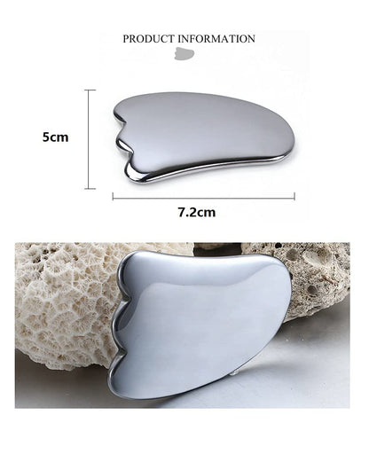 Authentic Terahertz Stone Gua Sha Scraping Tools Lymphatic Drainage Massager Facial Energy Beauty Tools Health & Beauty > Personal Care > Cosmetics > Cosmetic Tools > Skin Care Tools SAEEYCUE   