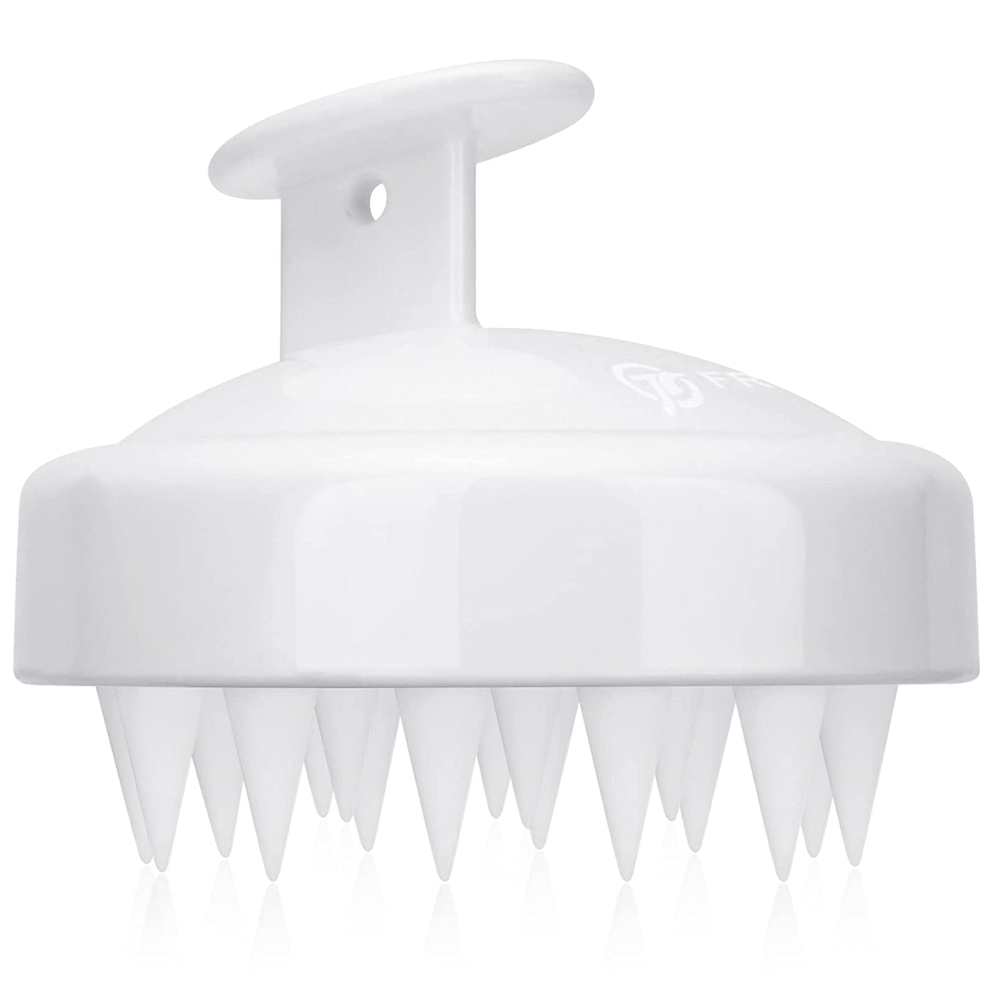 FREATECH Scalp Massager Shampoo Brush with Long & Flexible Silicone Bristles for Hair Care and Head Relaxation, Glide through Hair Easily, Dandruff Removal and Itching Relief, Wet and Dry, Pink Health & Beauty > Personal Care > Hair Care FREATECH White  