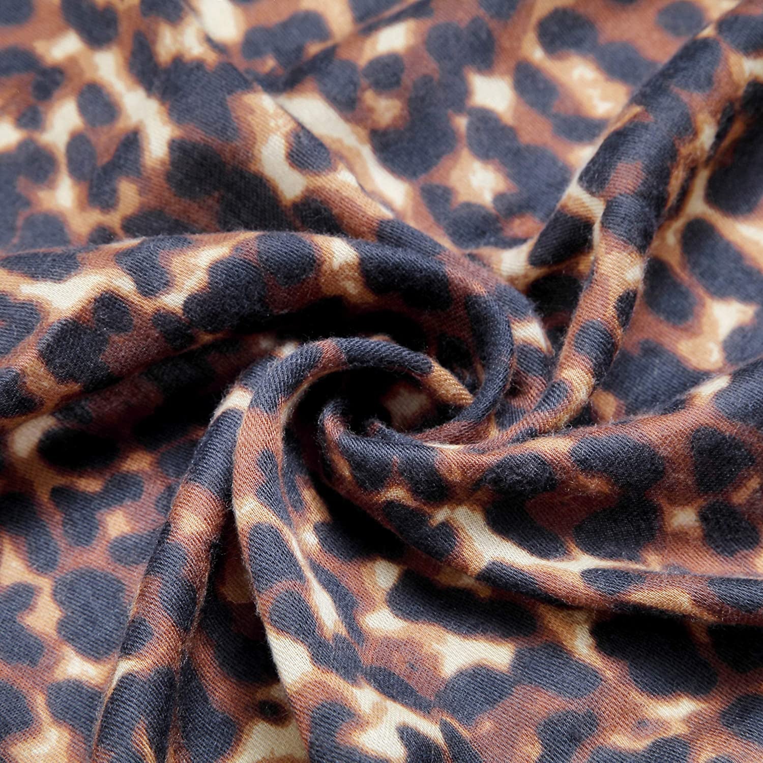 Nabegum Leopard Print Scarf for Women Cheetah Animal Lightweight Fall Blanket Scarves Apparel & Accessories > Clothing Accessories > Scarves & Shawls Nabegum   