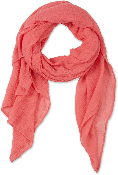 Hadley Wren Women'S Lightweight Summer Insect Shield Scarf Apparel & Accessories > Clothing Accessories > Scarves & Shawls Hadley Wren Melon  