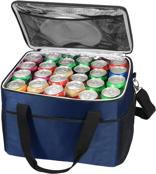 CGBE Collapsible Cooler Bag Insulated Large Lunch Bag Leakproof Thicken Cooler Bag Portable for Camping, Picnic & Beach, Grocery Shopping (48 Can , 37L) Apparel & Accessories > Jewelry > Anklets CGBE   
