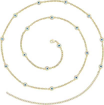 TOBENY 27.5/33.5/40 Inches Waist Belly Chains for the Waist for Women 14K Gold Plated Belly Chains for Women plus Size Body Chain for Women Teens Apparel & Accessories > Jewelry > Body Jewelry TOBENY G 27.5 Inches 