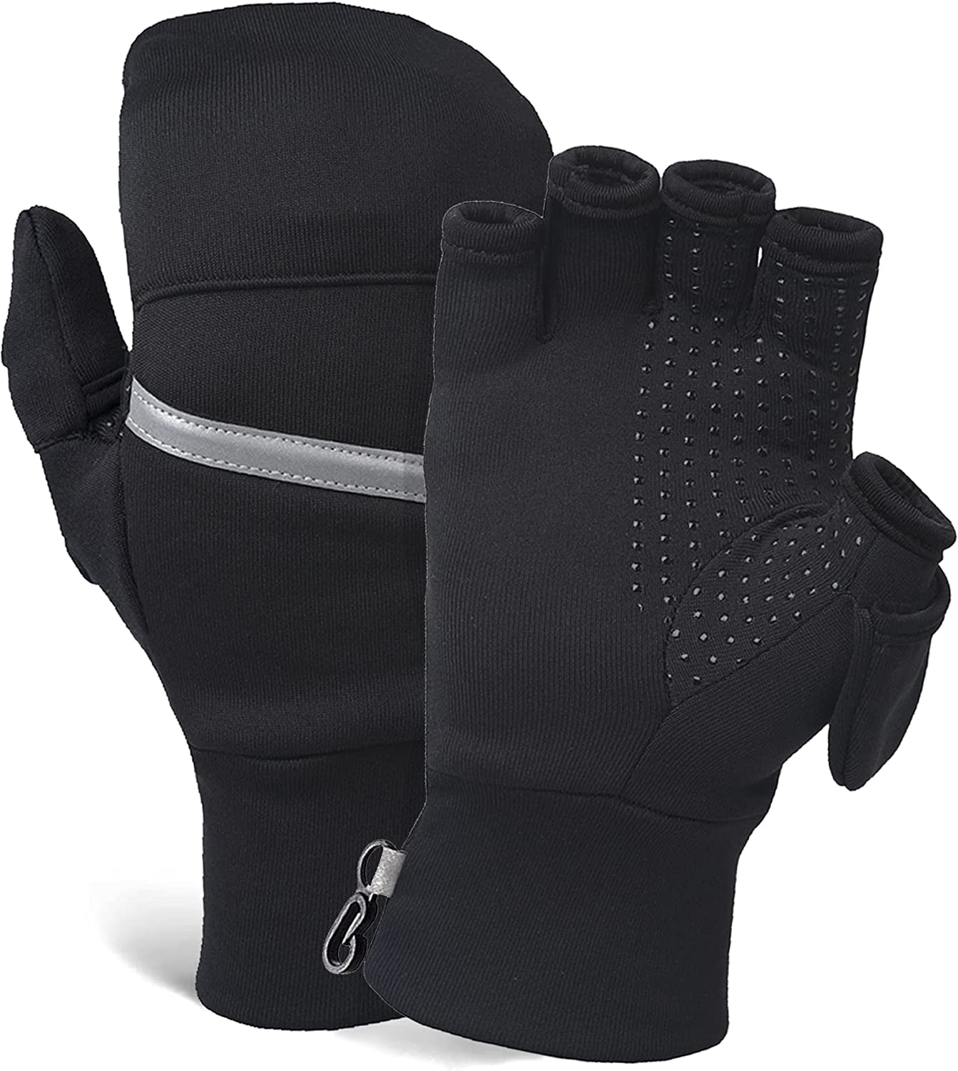 Trailheads Power Stretch Convertible Mittens - Women’S Fingerless Gloves Apparel & Accessories > Clothing Accessories > Gloves & Mittens TrailHeads Medium/Large  