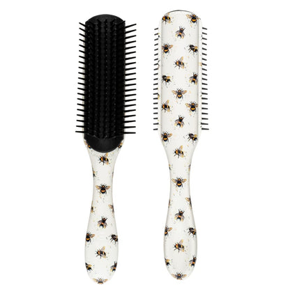 Denman Hair Brush for Curly Hair D3 (Black) 7 Row Classic Styling Brush for Detangling, Separating, Shaping and Defining Curls Health & Beauty > Personal Care > Hair Care Denman Bees 7 Row 