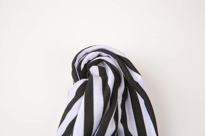 Cotton Striped Beanie Turban Chemo Hat Head Wrap Cap Headwear for Cancer Patients Apparel & Accessories > Clothing Accessories > Headwear beauty YFJH   