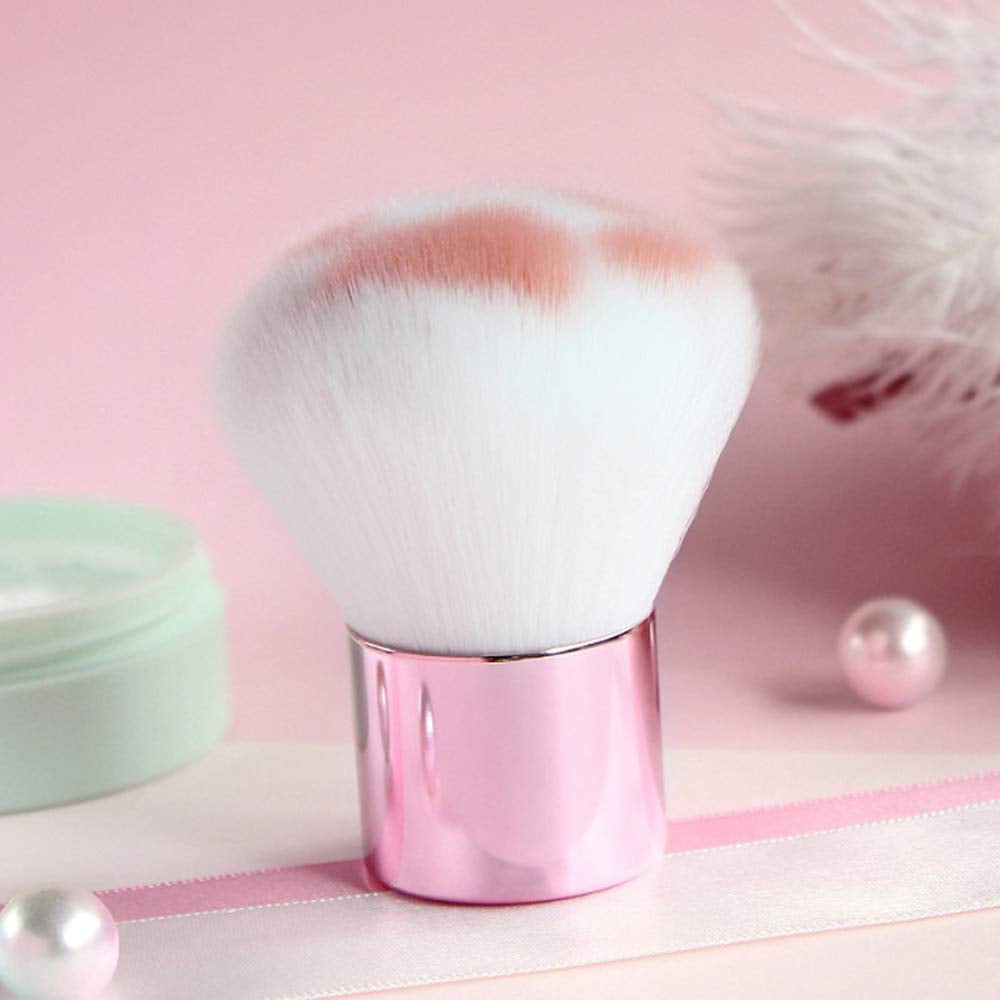 Cat Paw Foundation Makeup Brush - Professional Cosmetic Brush of Foundation Brushes, Powder Brush Blush Brush, Concealer Brush, Contour Brush, Powder Brush Cosmetic Tool (4PCS NEW SET) Health & Beauty > Personal Care > Cosmetics > Cosmetic Tools > Makeup Tools rongji jewelry Pink-short  