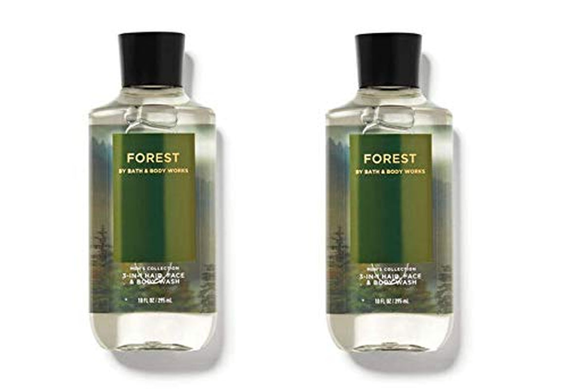 Bath and Body Works 3-In-1 Hair, Face and Body Wash, Forest, 10 Fl. Oz. (2-Pack) Health & Beauty > Personal Care > Cosmetics > Bath & Body Bath and Body Works   