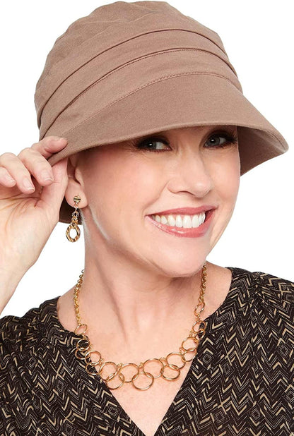 Cardani UPF Adventure Cap 100% Cotton Newsboy Hat with Aloe Lining | UPF 50+ UPF Apparel & Accessories > Clothing Accessories > Headwear Cardani   