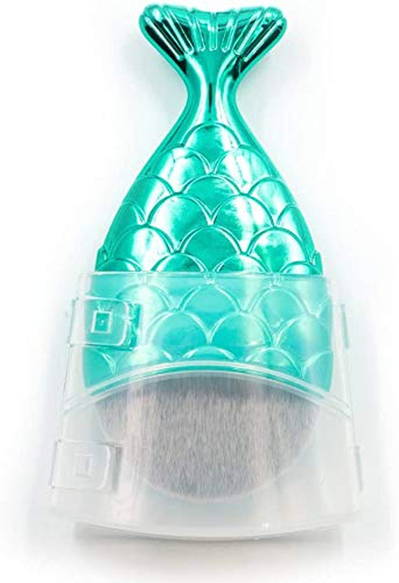 DSHIJIE Mermaid Makeup Brush Professional Foundation Powder Blush Brush Cosmetic Fishtail Brush Make up Tools 1Pcs (1) Health & Beauty > Personal Care > Cosmetics > Cosmetic Tools > Makeup Tools DSHIJIE 4  