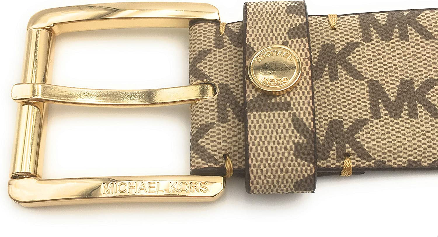 Michael Kors 6115 Belt - Beige - Size L - 105 Cm Long Apparel & Accessories > Clothing Accessories > Belts Michael Kors   