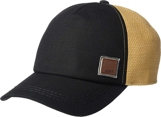Roxy Womens Roxy Incognito Trucker Hat for Women Erjha03614 Apparel & Accessories > Clothing Accessories > Hats Roxy Anthracite One Size 