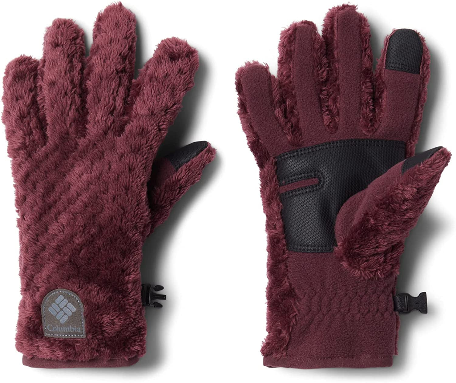 Columbia Womens Fire Side™ Sherpa Glove Apparel & Accessories > Clothing Accessories > Gloves & Mittens Columbia Malbec Medium 