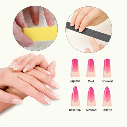 Nail Files and Buffers Kit, Professional Manicure Tools Kit for Salon Nail Art, Colorful 4 Sides 120 Grit Nail Buffer Blocks, 100/180 Grit Emery Boards with Finger Nail Brush(18 PCS) Health & Beauty > Personal Care > Cosmetics > Cosmetic Tools > Nail Tools KeJian   