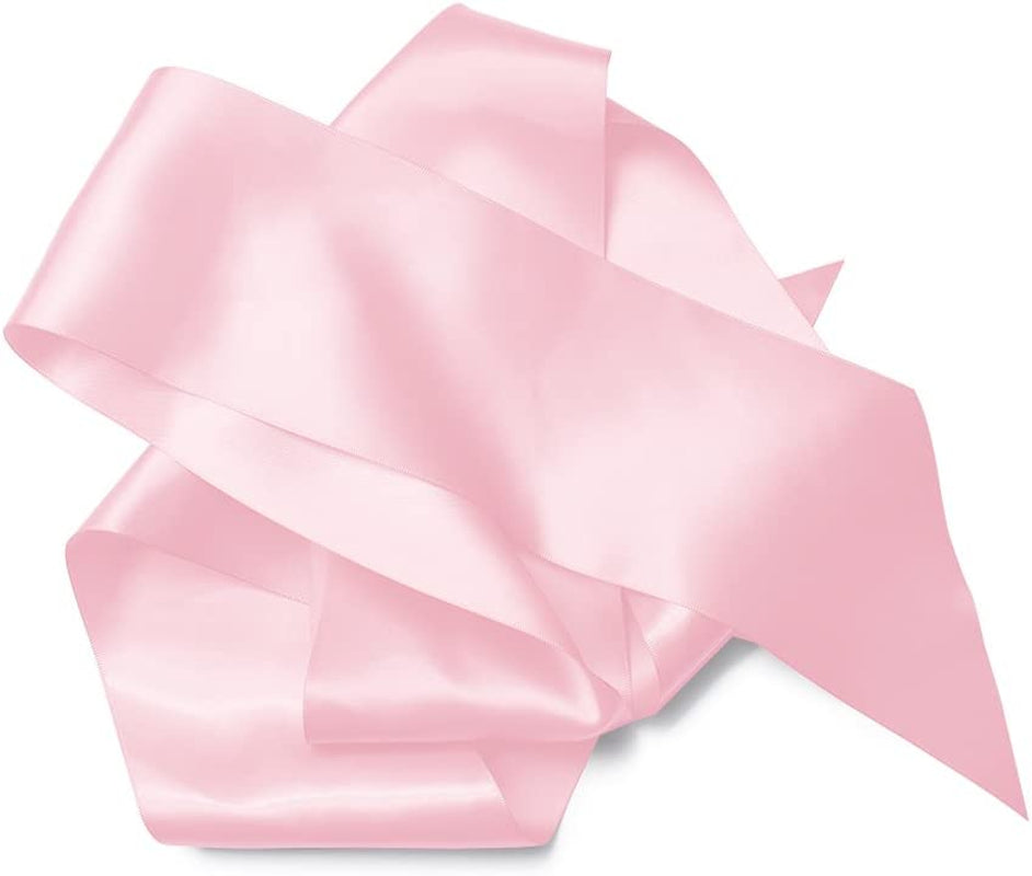 Blank Satin Sash, Plain Sash, Party Decorations, Make Your Own Sash (Pink) Apparel & Accessories > Clothing Accessories > Sashes TREORSI   