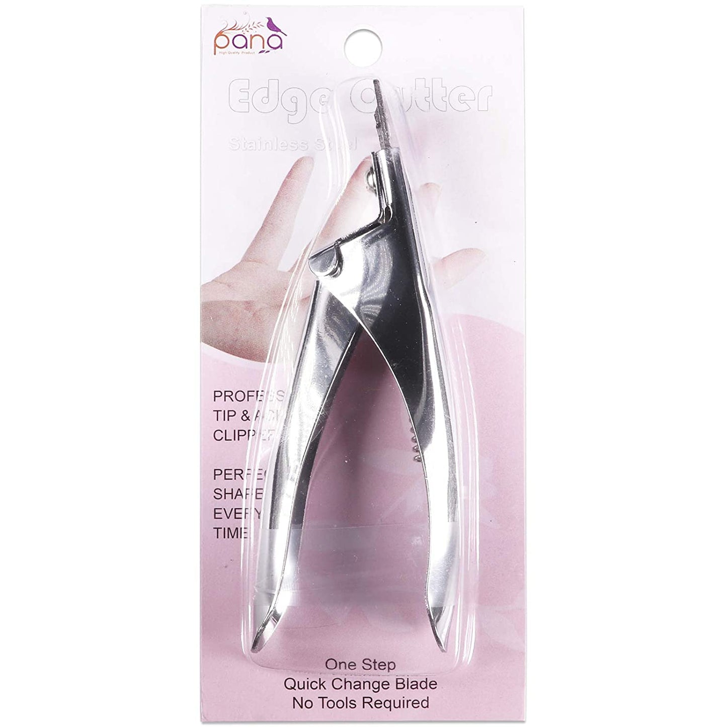 PANA USA Professional Stainless Steel Acrylic Nail Tips Clipper Cutter - False Nails/Fake Nails/Artificial Nails Trimmers for Nail Manicure Pedicure, Clip Tool for Home Nail Art DIY (Silver) Health & Beauty > Personal Care > Cosmetics > Cosmetic Tools > Nail Tools Pana   