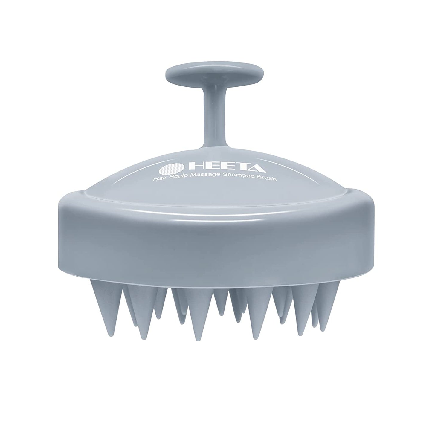 Hair Shampoo Brush, HEETA Scalp Care Hair Brush with Soft Silicone Scalp Massager (Black) Health & Beauty > Personal Care > Hair Care HEETA Sky Gray  