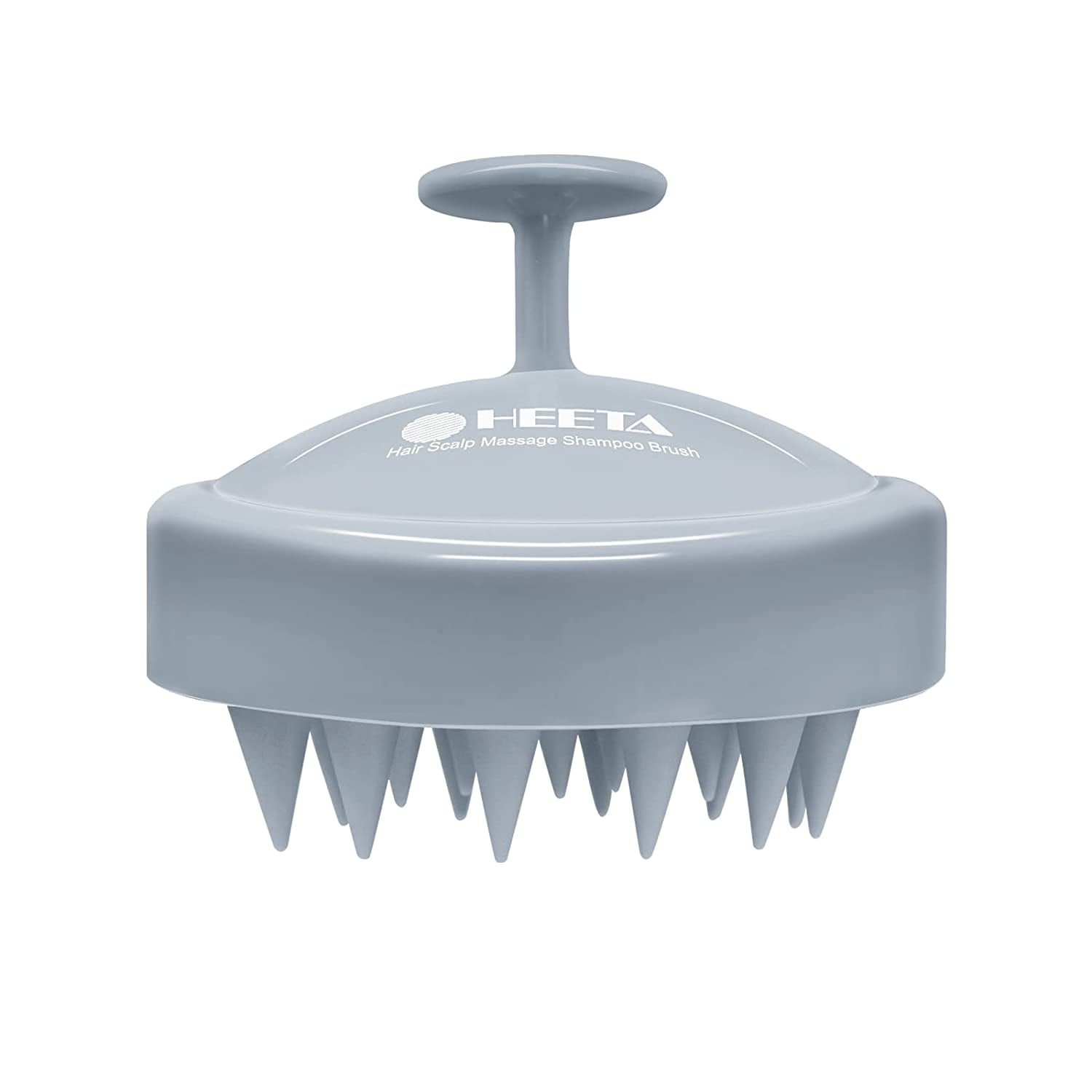 Hair Shampoo Brush, HEETA Scalp Care Hair Brush with Soft Silicone Scalp Massager (Black) Health & Beauty > Personal Care > Hair Care HEETA Sky Gray  