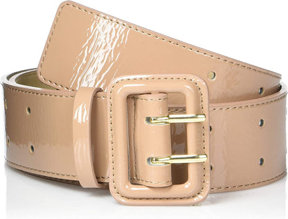 The Drop Women'S Standard @Lisadnyc Wide Belt Apparel & Accessories > Clothing Accessories > Belts The Drop Camel Medium-Large 