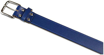 Champro Genuine Bonded Leather Baseball Belt Apparel & Accessories > Clothing Accessories > Belts CHAMPRO Royal Adult Large 