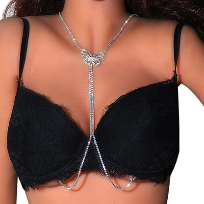 Sexy Red Rhinestone Panties Thong Crystal Waist Belly Bikini Body Chain Jewelry Rhinestone Underwear G-String Chain for Women (Silver 1) Apparel & Accessories > Jewelry > Body Jewelry Cusmyre Crystal  