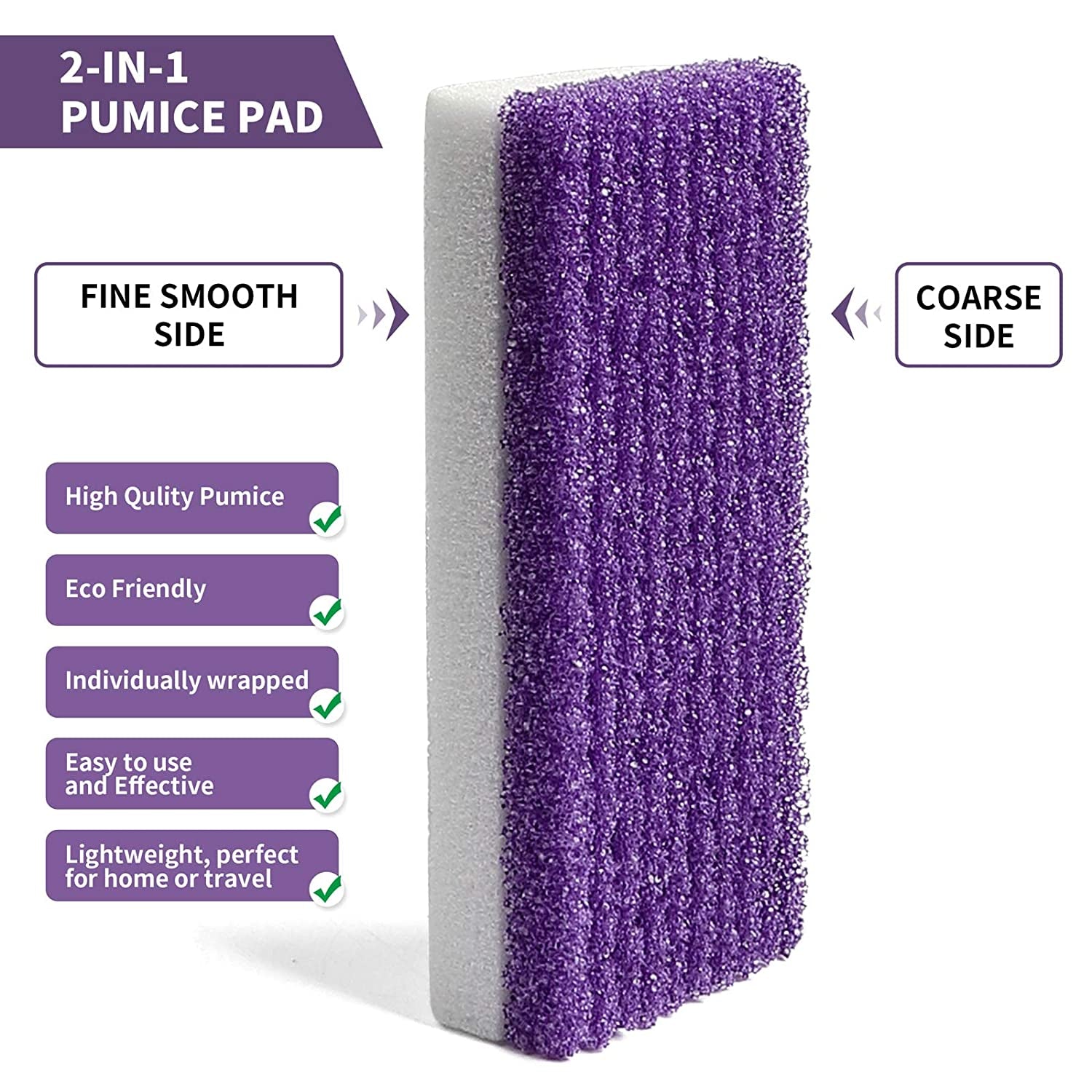 SWEHOME Colossal Professional Feet Care Pedicure Kit Scrubber Foot File and 2 in 1 Pumice Stone for Foot Callus Remover for Rough, Dead Skin Removal, Callus and Daily Feet Care Health & Beauty > Personal Care > Foot Care SWEHOME   