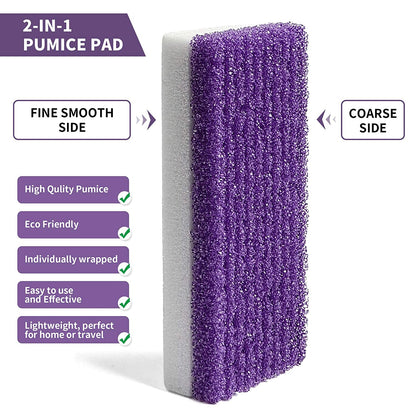 SWEHOME Colossal Professional Feet Care Pedicure Kit Scrubber Foot File and 2 in 1 Pumice Stone for Foot Callus Remover for Rough, Dead Skin Removal, Callus and Daily Feet Care Health & Beauty > Personal Care > Foot Care SWEHOME   