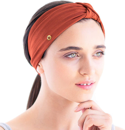 BLOM Original Headbands for Women Wear for Yoga, Fashion, Working Out, Travel or Running Multi Style Apparel & Accessories > Clothing Accessories > Headwear BLOM Rust  