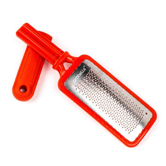 Probelle Colossal Foot Rasp Metal Foot File, Callus Remover for Pedicure Foot Spa, Stainless Steel Foot Scrubber, Dead Skin Remover, Best Foot Care Scraper, Instant Results, Removable Handle, Red Health & Beauty > Personal Care > Foot Care Probelle   