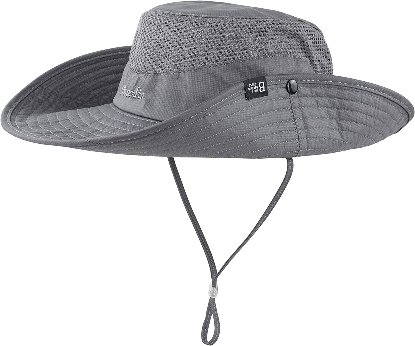 Muryobao 2 Pack Womens Sun Hat Wide Brim UV Protection Beach Hats with Ponytail Hole Apparel & Accessories > Clothing Accessories > Hats Muryobao   