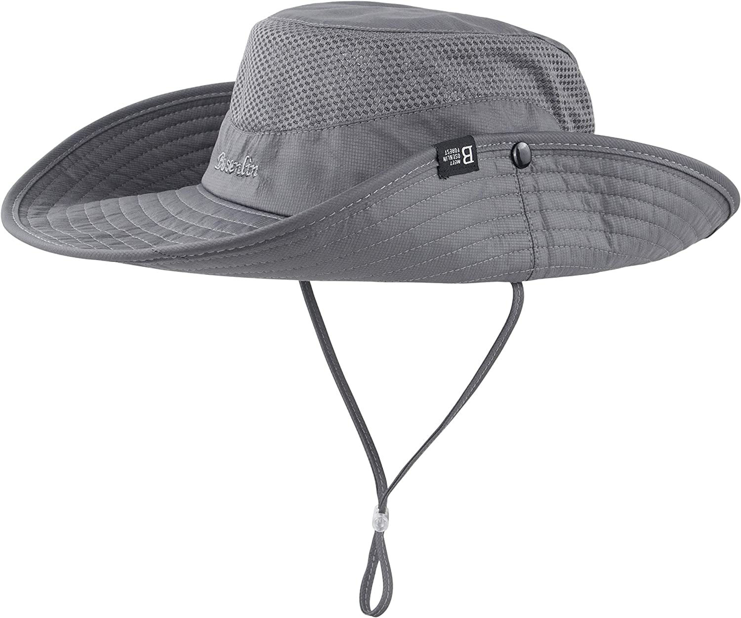 Muryobao 2 Pack Womens Sun Hat Wide Brim UV Protection Beach Hats with Ponytail Hole Apparel & Accessories > Clothing Accessories > Hats Muryobao   