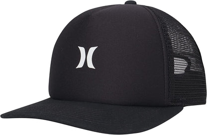 Hurley Women'S Curved Baseball Cap with Snap-Back Closure Apparel & Accessories > Clothing Accessories > Hats Hurley Solid Black One Size 