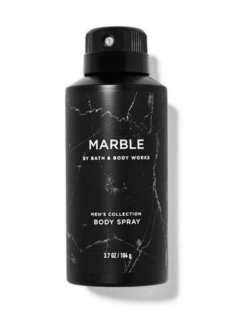 BATH and BODY WORKS MARBLE for MEN DELUXE GIFT SET - Deodorizing Body Spray - Body Lotion - Body Wash & Body Cream - FULL SIZE Health & Beauty > Personal Care > Cosmetics > Bath & Body Bath & Body Works   