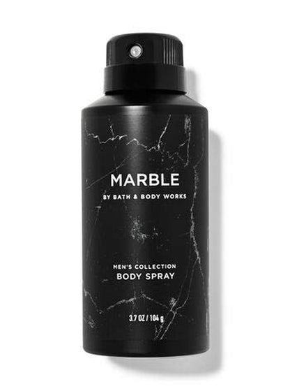 BATH and BODY WORKS MARBLE for MEN DELUXE GIFT SET - Deodorizing Body Spray - Body Lotion - Body Wash & Body Cream - FULL SIZE Health & Beauty > Personal Care > Cosmetics > Bath & Body Bath & Body Works   