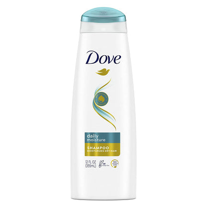 Dove Moisturizing Shampoo for Everyday Hair Care Daily Moisture Formulated with Bio-Nourish Complex for Manageable and Silky Hair 12 Oz Health & Beauty > Personal Care > Hair Care Dove Daily Moisture 12 Fl Oz (Pack of 1) 