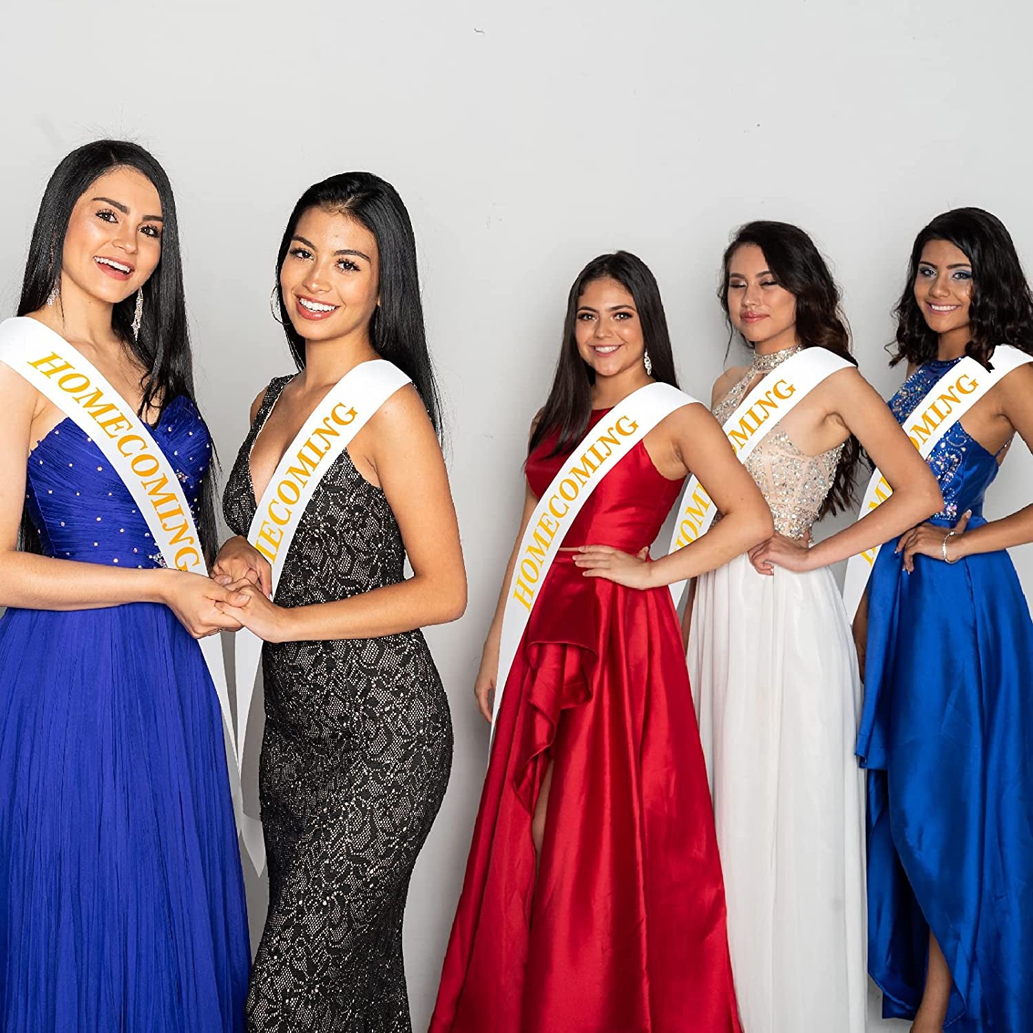 Funtery 20 Pieces White Blank Sash Sublimation Pageant Sashes DIY Plain Sash with Safety Pins for HTV Vinyl Hot Foil Printing Homecoming Pageants Wedding Birthday Party Supplies Apparel & Accessories > Clothing Accessories > Sashes Funtery   