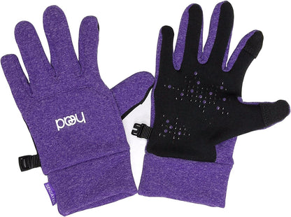 HEAD Kids’ Touchscreen Gloves - Violet Heather Apparel & Accessories > Clothing Accessories > Gloves & Mittens HEAD Violet Heather Medium 
