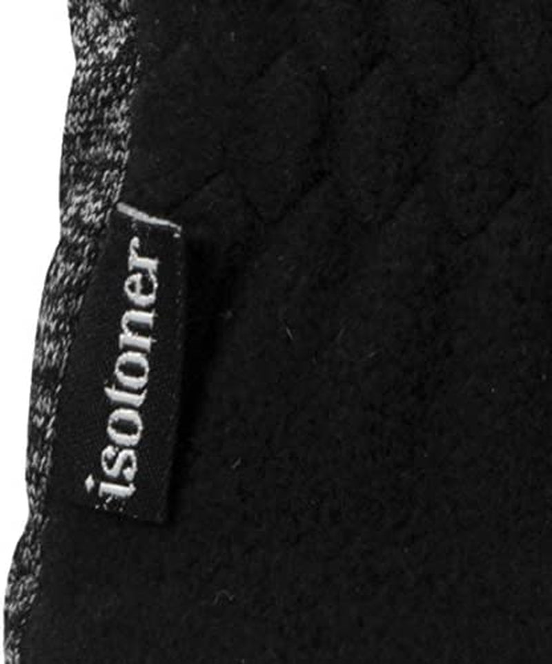 Isotoner Women'S Unlined Water Repellant Touch Screen Gloves, Black, One Size Apparel & Accessories > Clothing Accessories > Gloves & Mittens Isotoner   